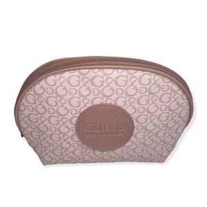 𝅺GUESS blush fulton travel cosmetic pouch